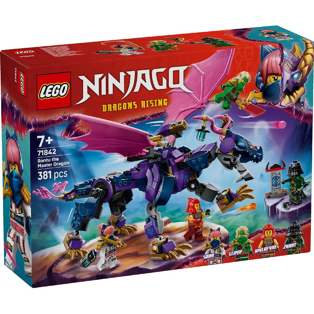 Lego 71842 Ninjago Rontu The Master Dragon