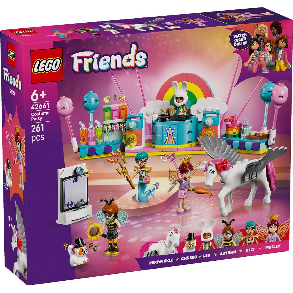 Lego 42661 Friends Verkleedfeestje Eenhoorn + Fee
