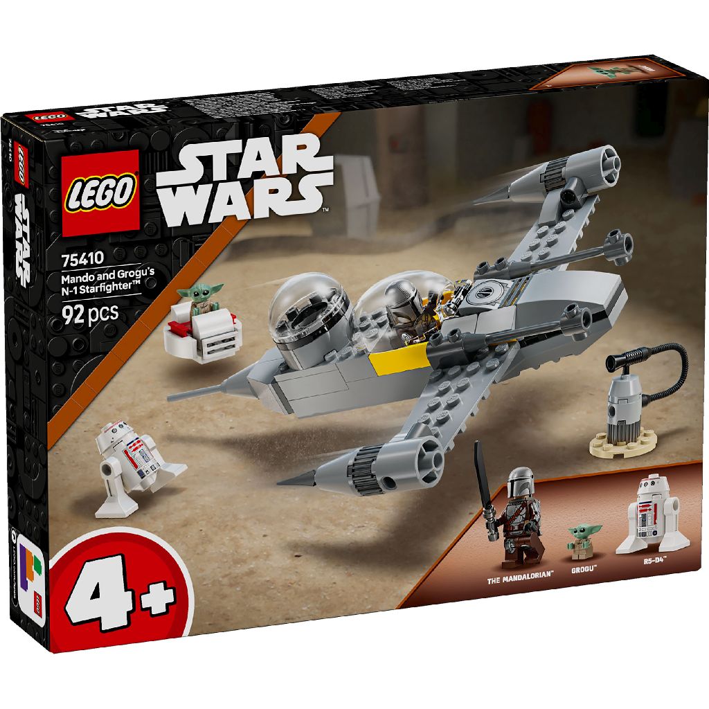 Lego 75410 Starwars Mando+Grogu's N-1 Starfighter
