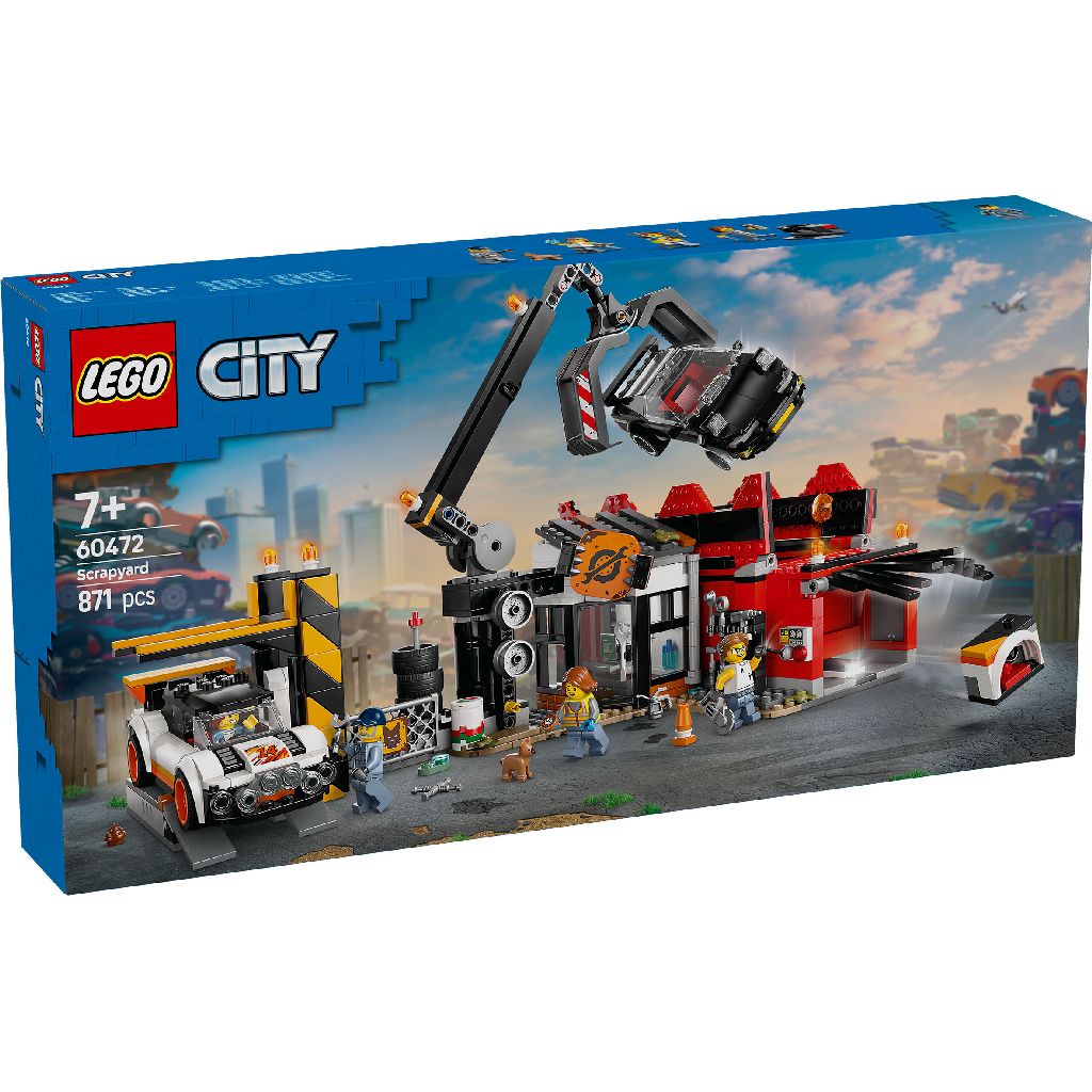 Lego 60472 City Schroothoop Met Auto's