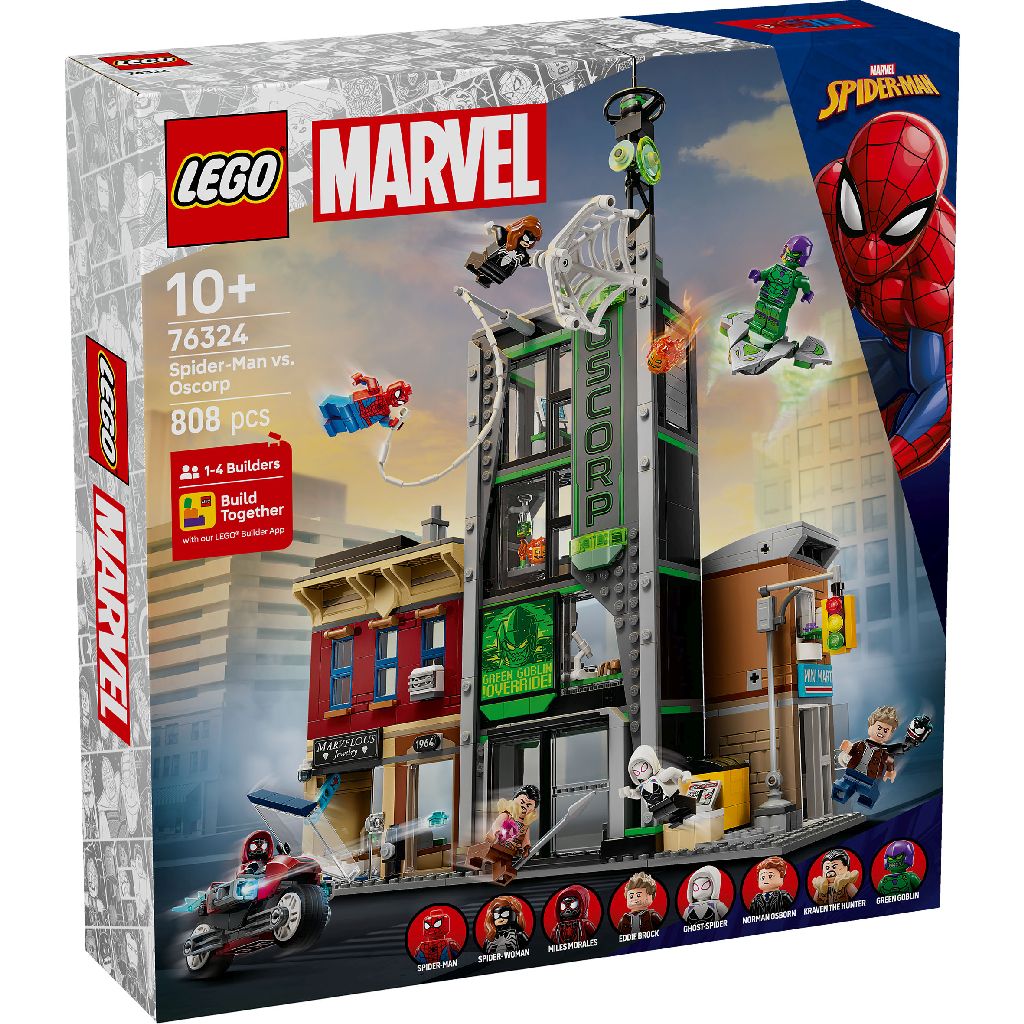 Lego 76324 Super Heroes Marvel Spider-Man Oscorp