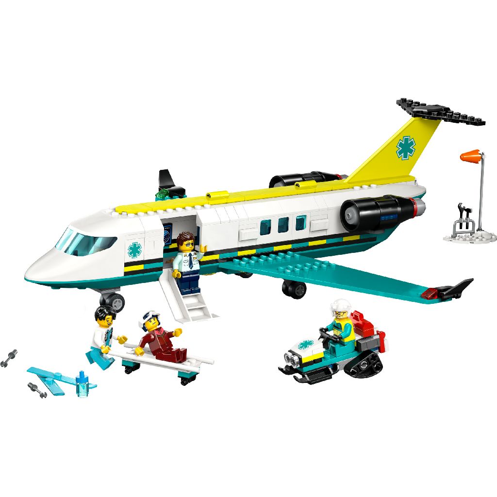 Lego 60465 City Ambulancevliegtuig
