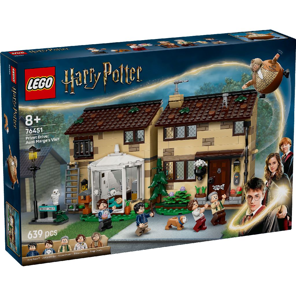 Lego 76451 Harry Potter Ligusterlaan Tante Margot