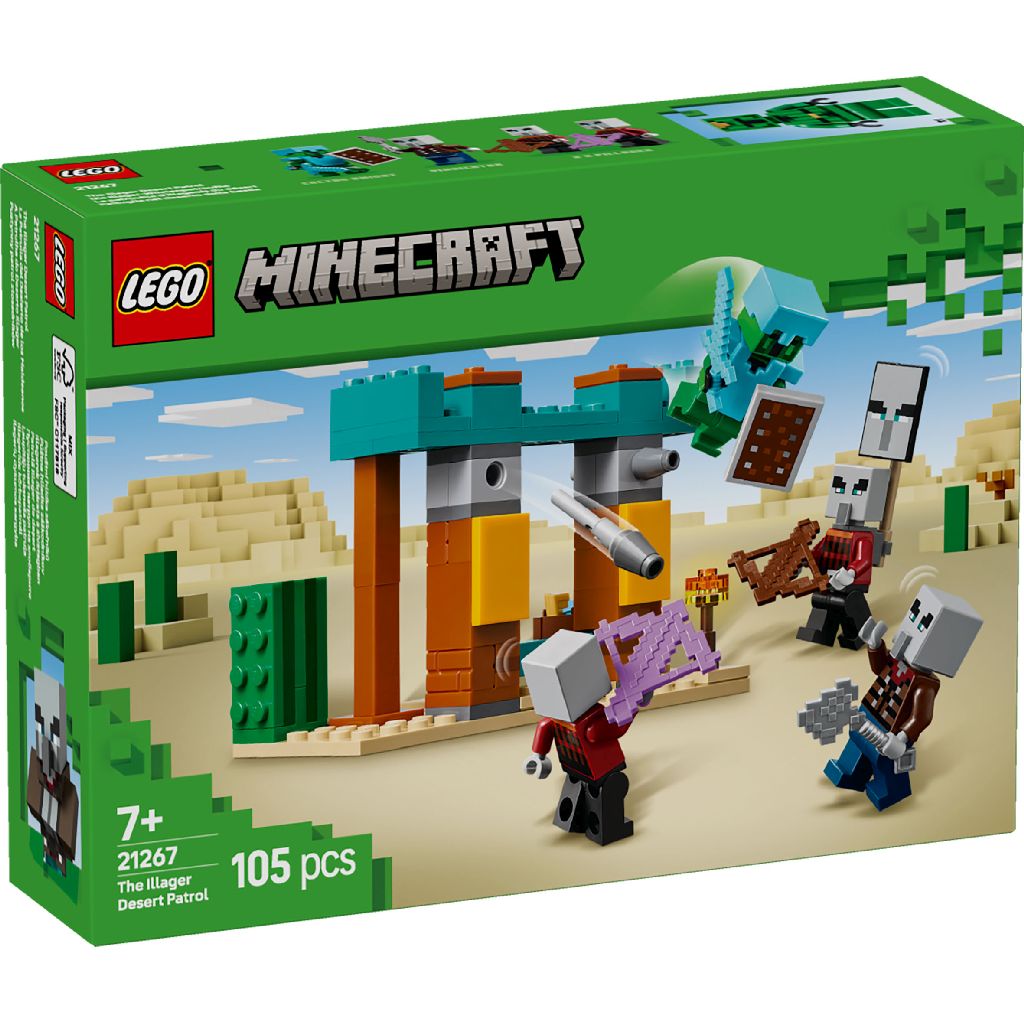 Lego 21267 Minecraft De Illagers In De Woestijn