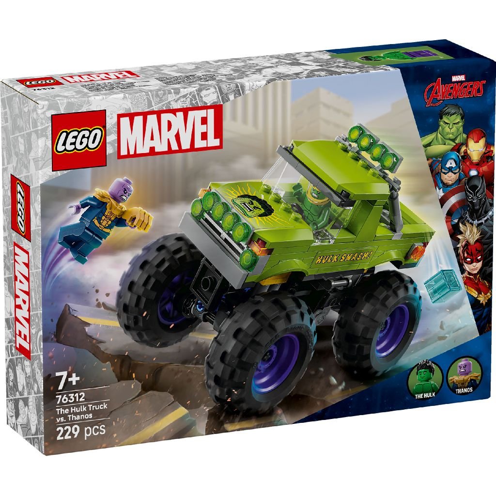 Lego 76312 Super Heroes Marvel De Hulk Truck