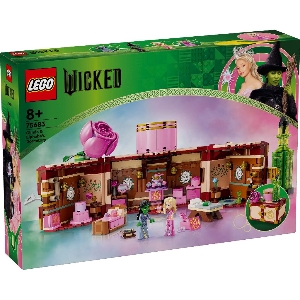 Lego 75683 Wicked Movie Glinda Elphaba Slaapzaal
