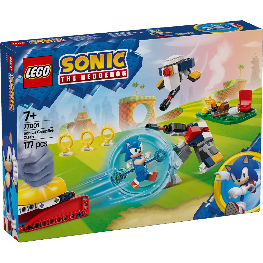 Lego 77001 Sonic Sonics Krachtmeting Kampvuur