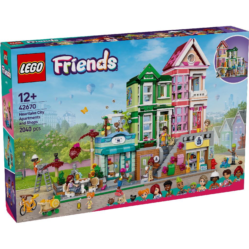 Lego 42670 Friends Heartlake City Appartementen