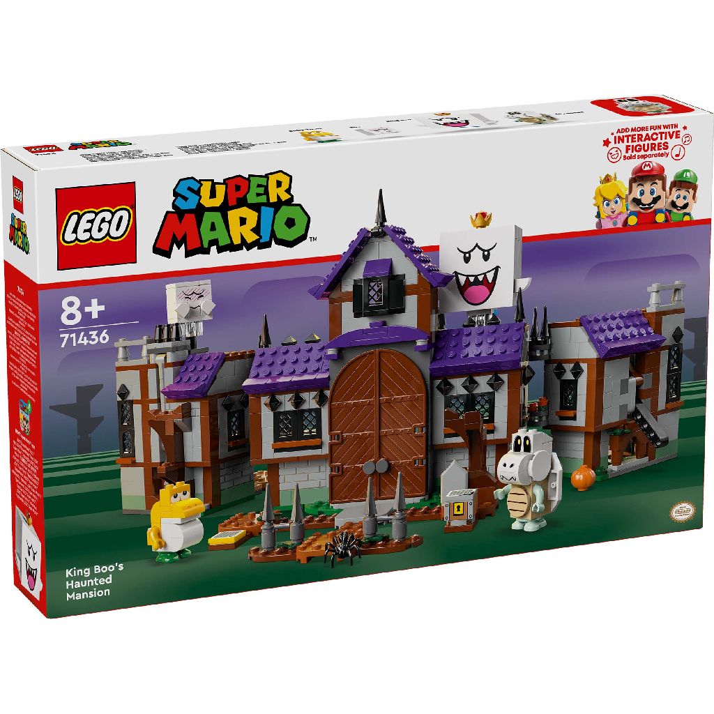 Lego 71436 Super Mario King Boo's Haunted Mansion