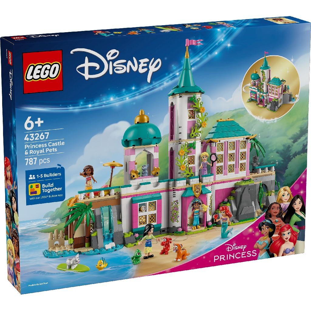 Lego 43267 Disney Princess Kasteel En Huisdieren
