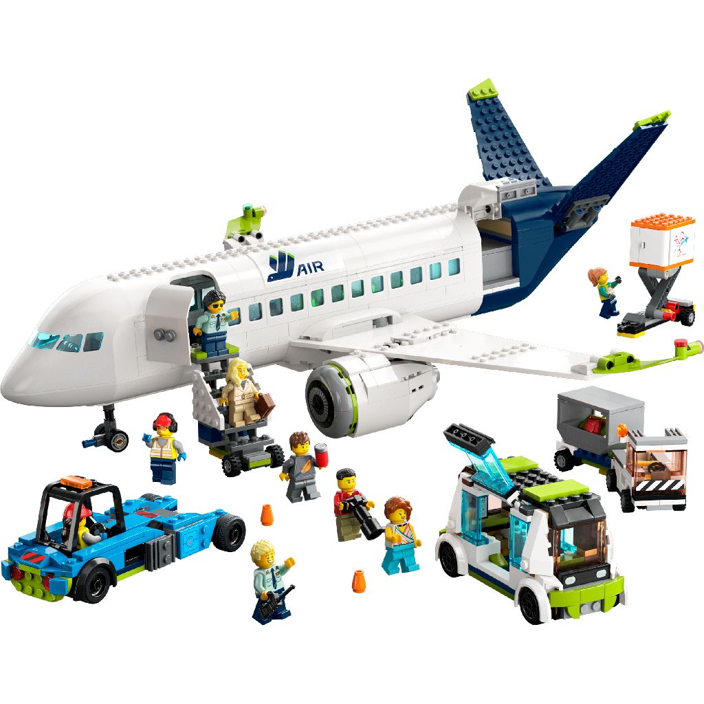 Lego 60367 City Exploration Passagiersvliegtuig