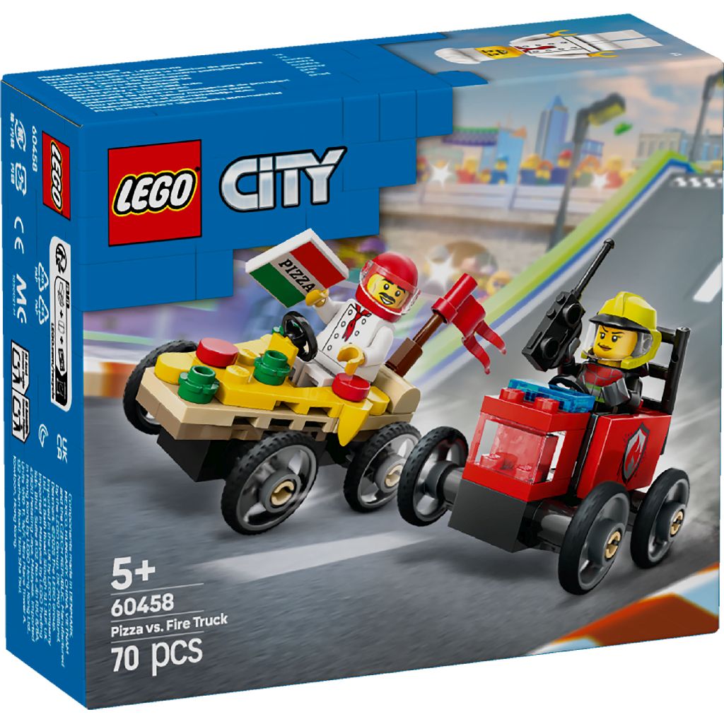 Lego 60458 City Great Vehicles Pizzabestelwagen