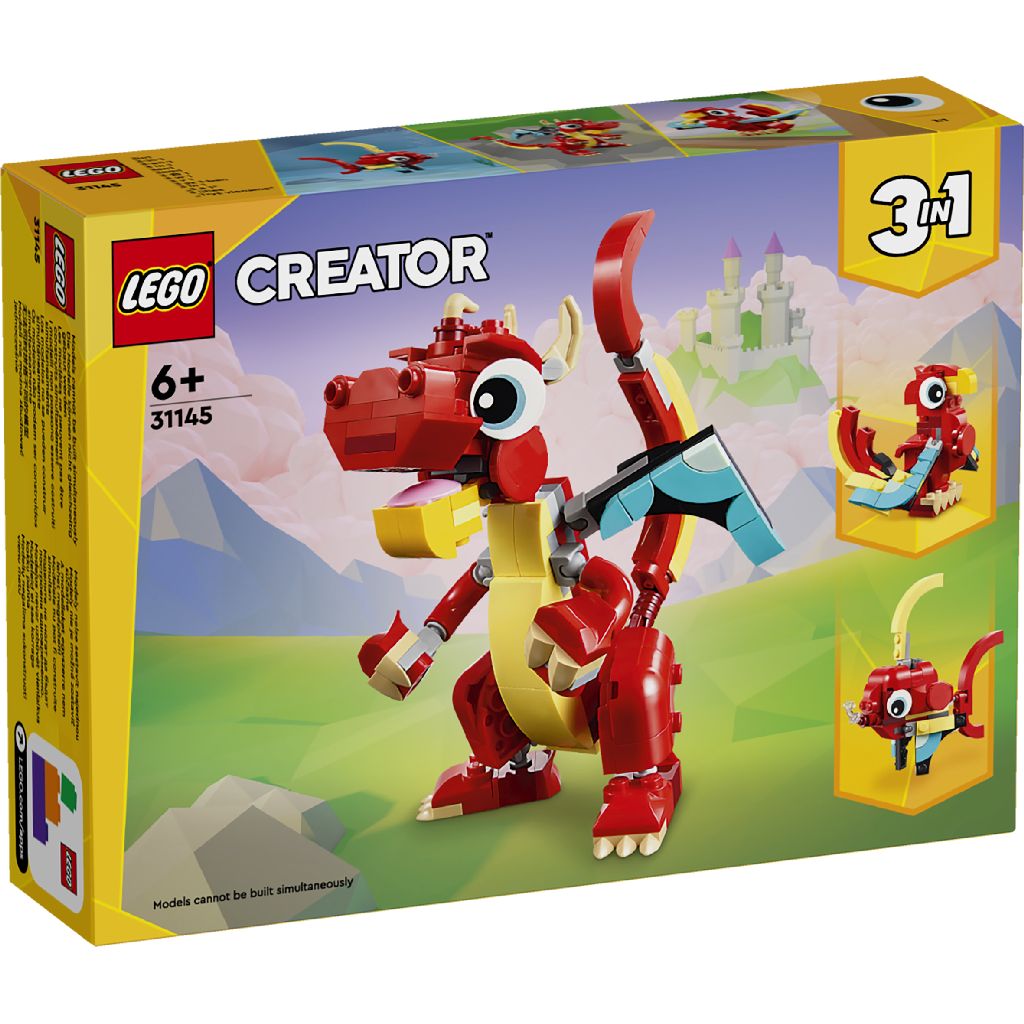Lego 31145 Creator Rode Draak