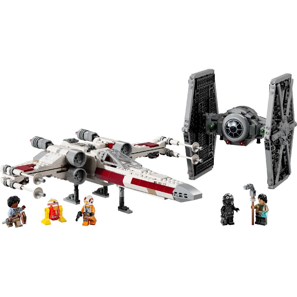 Lego 75393 Starwars TIE Fighter En X-Wing