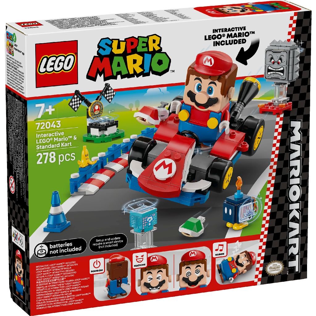Lego 72043 Super Mario Mario Kart Interactieve