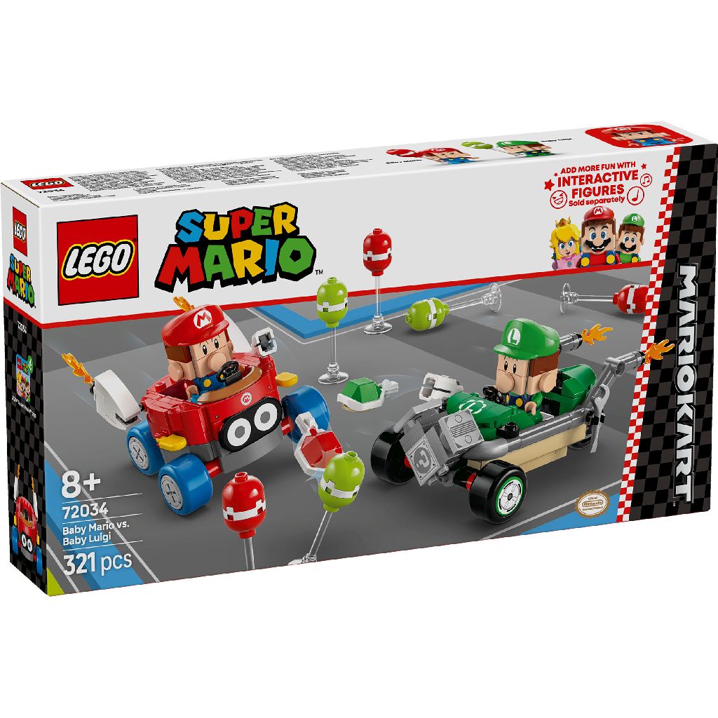 Lego 72034 Super Mario Mario Kart Baby Mario
