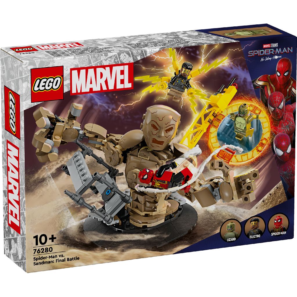 Lego 76280 Super Heroes Marvel Spiderman vs Sandman