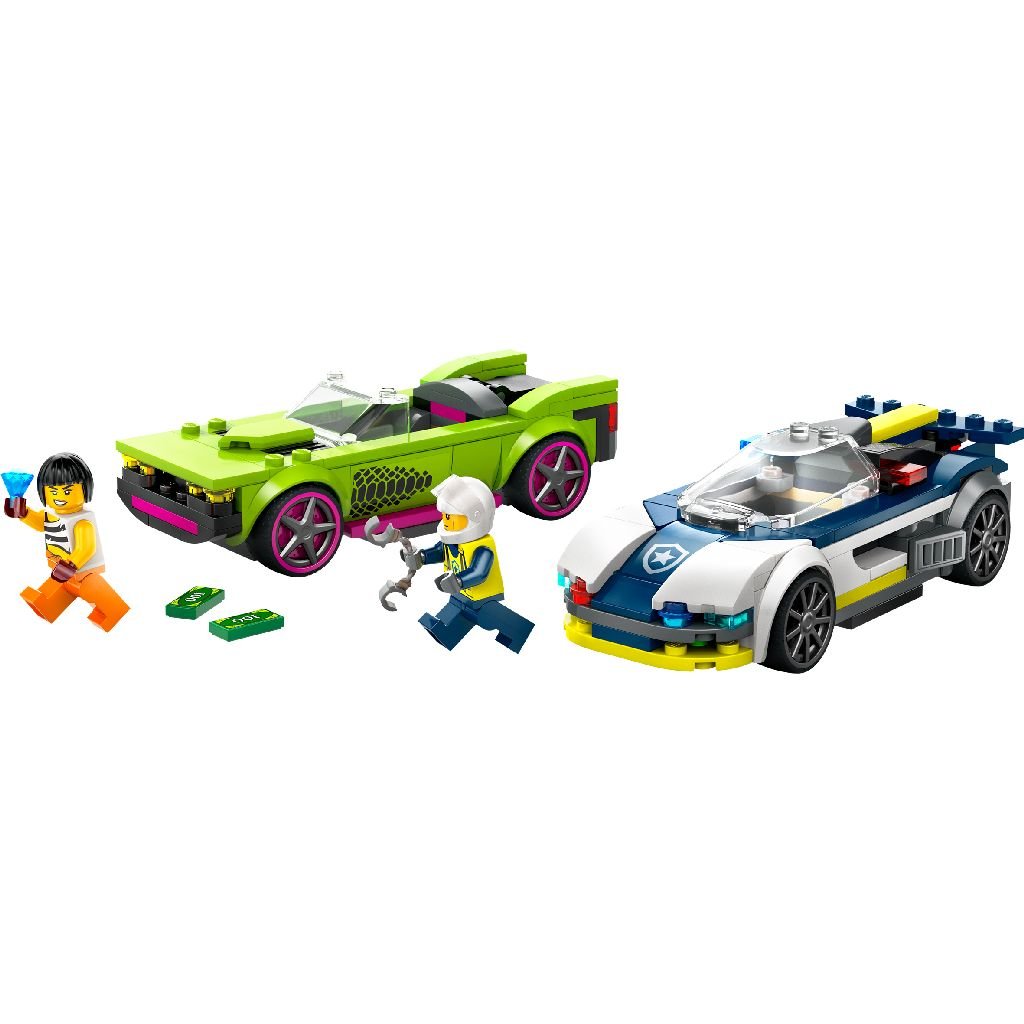 Lego 60415 City Police Politiewagen Achtervolging