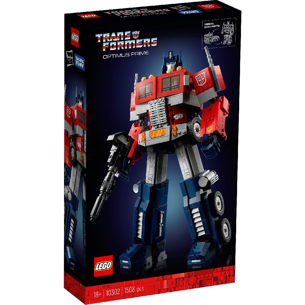 Lego 10302 Icons Transformers Optimus Prime