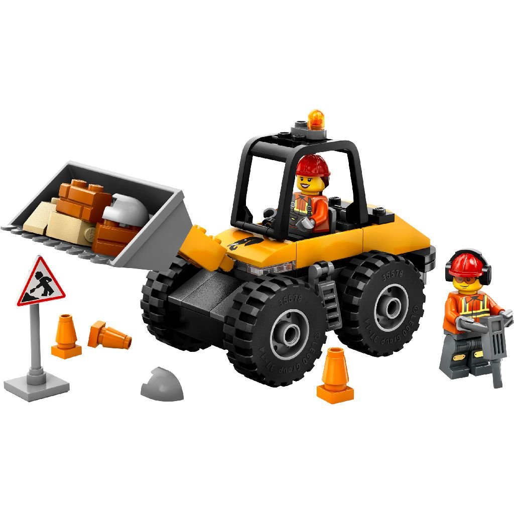 Lego 60450 City Great Vehicles Gele Wiellader