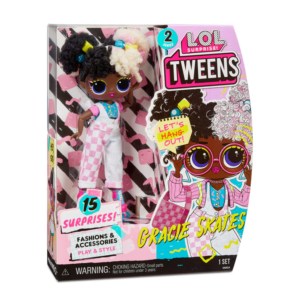 L.O.L. Surprise! Tweens modepop Gracie Skates met 15 verrassingen