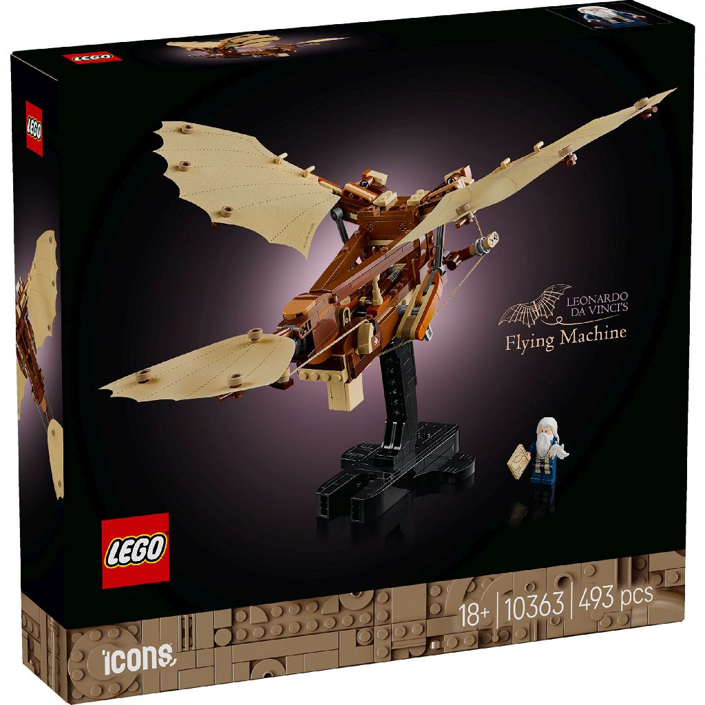 Lego 10363 Icons Vliegmachine Leonardo Da Vinci