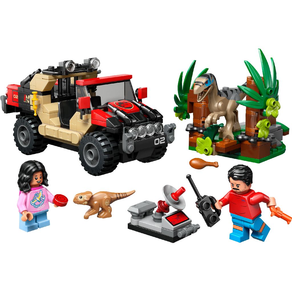 Lego 76972 Jurassic World Raptorontsnapping