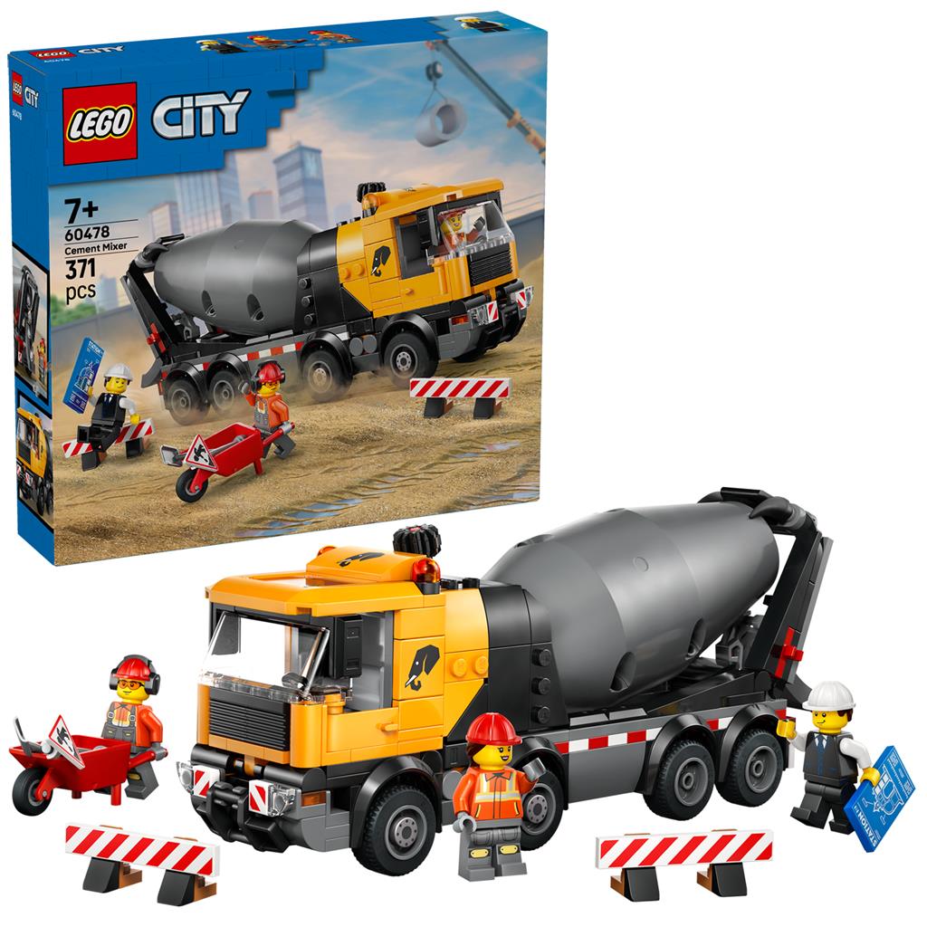Lego 60478 City Vehicles Cementwagen