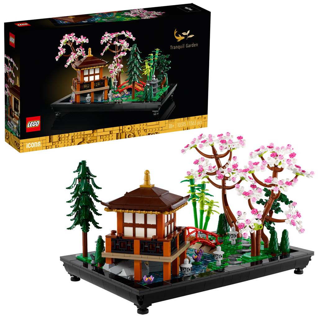 Lego 10315 Icons Rustgevende Tuin
