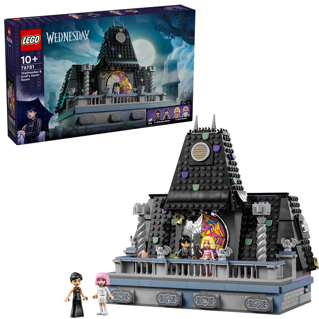 Lego 76781 Adams Family Wednesday En Enids Kamer