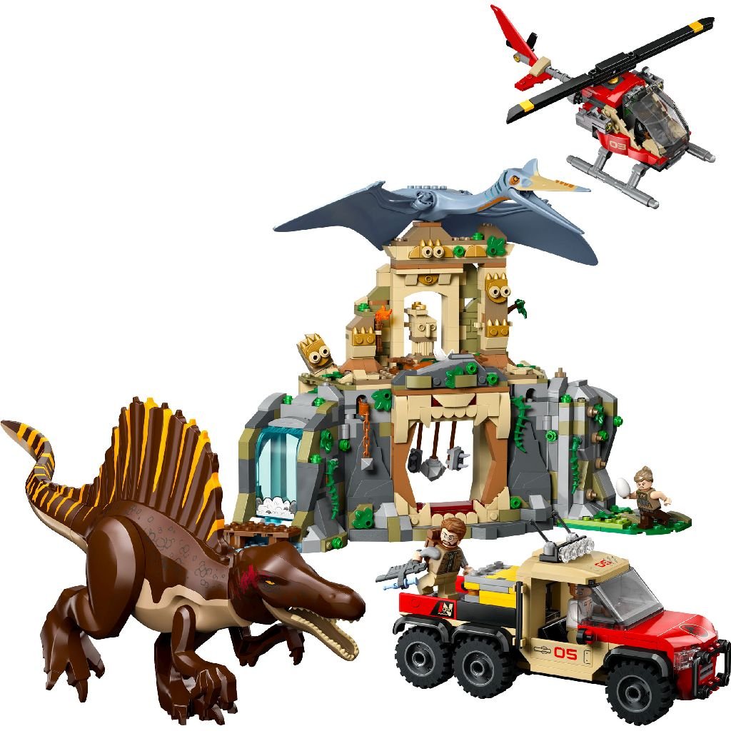 Lego 76976 Jurassic World Spinosaurus Luchtmissie