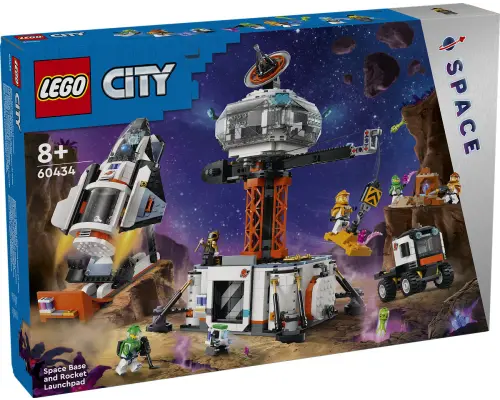 LEGO 60434 City Space Ruimtebasis en raketlanceringsplatform