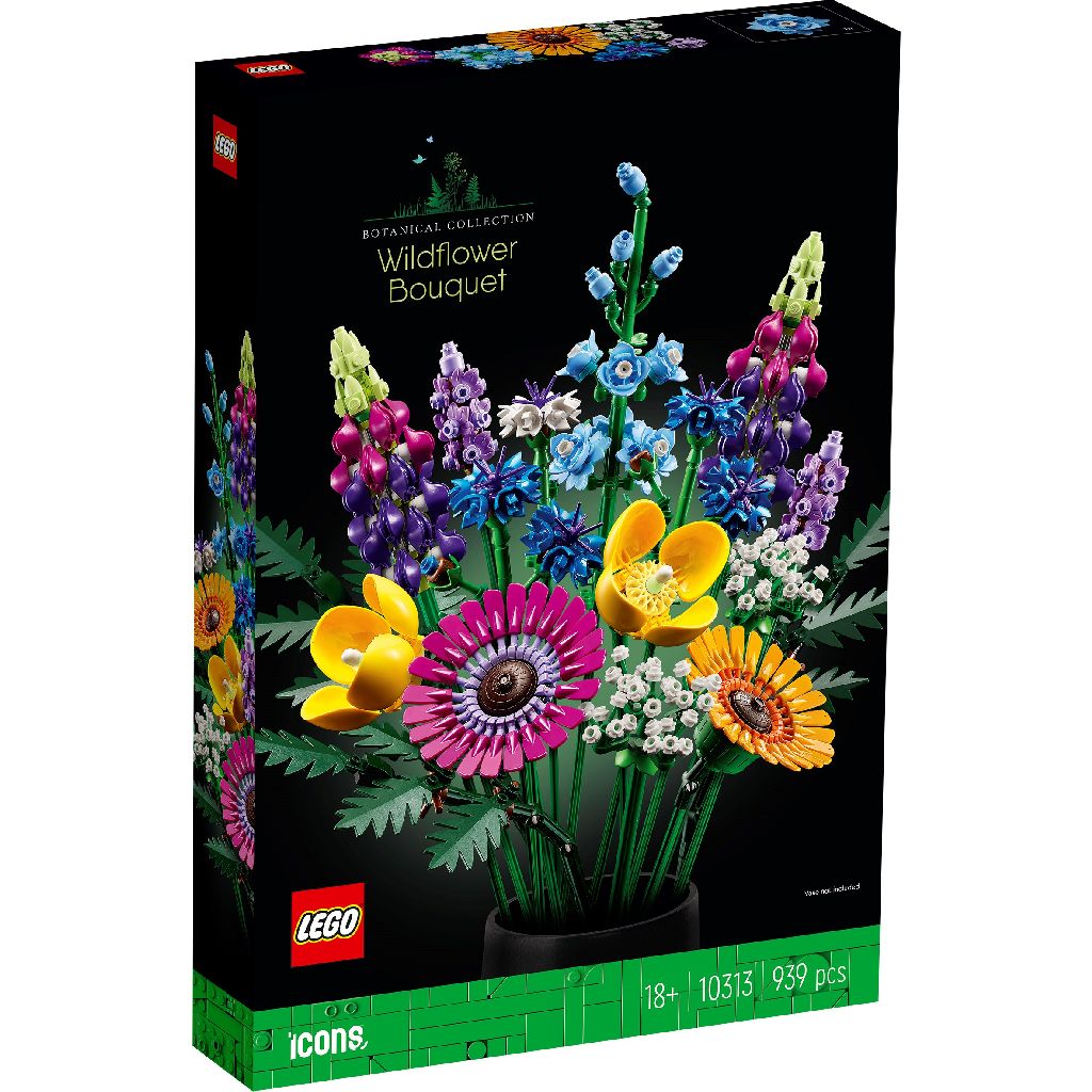 Lego 10313 Icons Botanical Wilde Bloemen