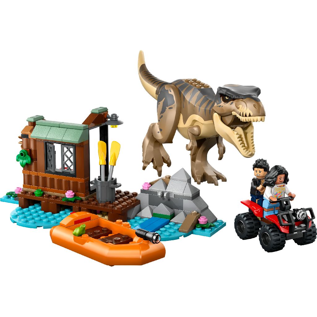 Lego 76975 Jurassic World T. Rex Rivierontsnapping