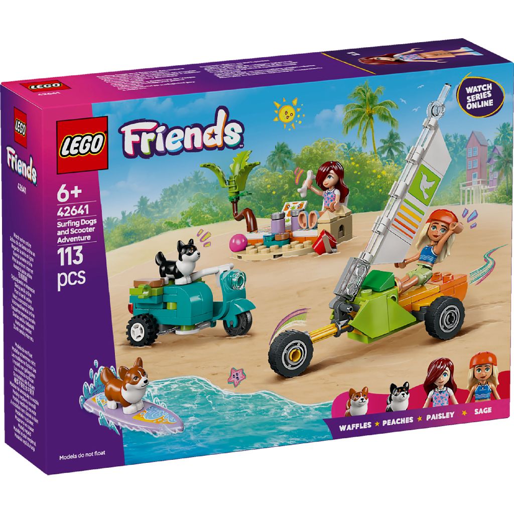 Lego 42641 Friends Surf- En Scooterplezier Honden