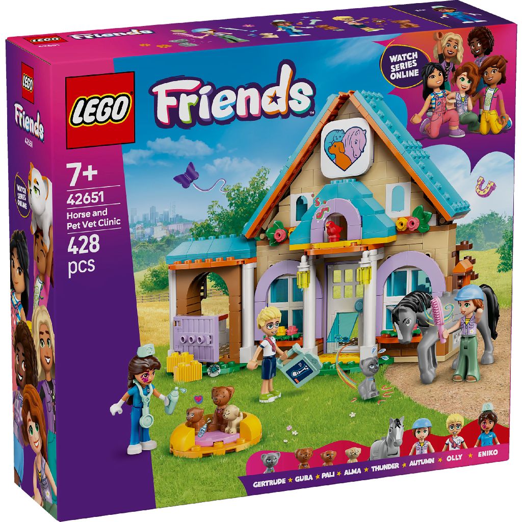 Lego 42651 Friends Dierenkliniek Paarden+Huisdier