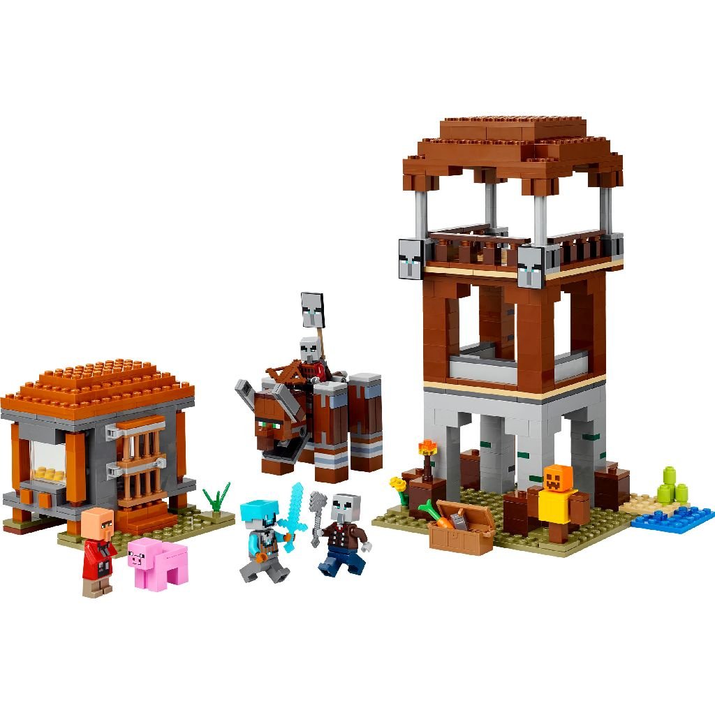 Lego 21278 Minecraft Pillager Outpost And Ravager