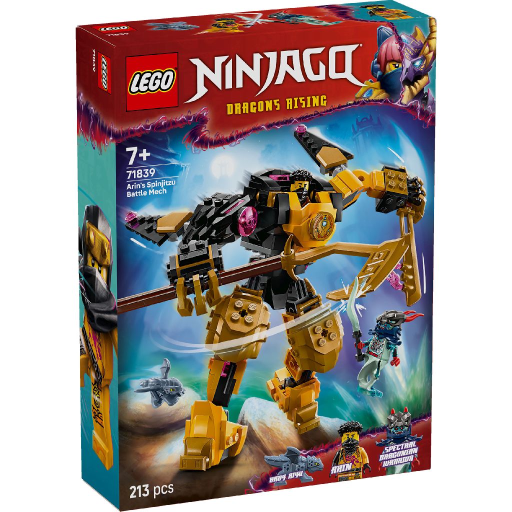 Lego 71839 Ninjago Arin's Spinjitzu Strijdmecha