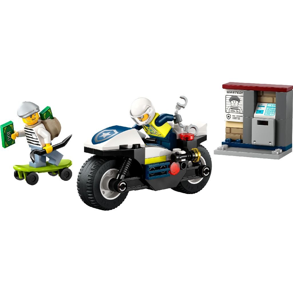 Lego 60455 City Police Achtervolging Politiemotor