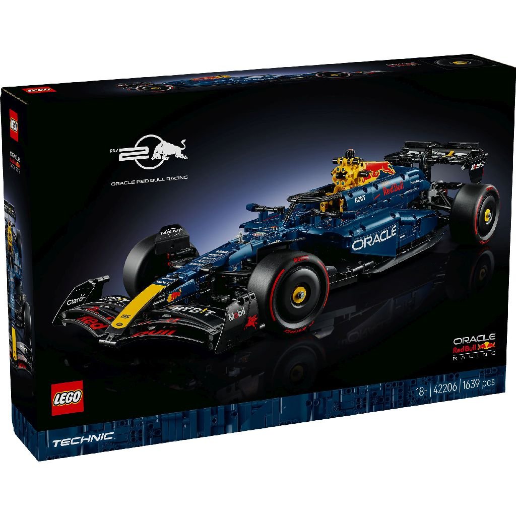 Lego 42206 Technic Red Bull Racing F1 Race Car