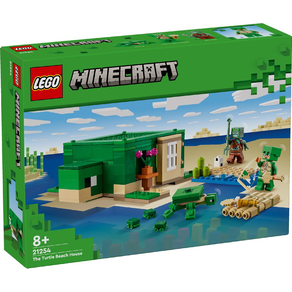 Lego 21254 Minecraft Het Schildpadstrandhuis