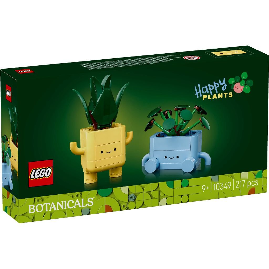 Lego 10349 Icons Botanical Vrolijke Plantjes