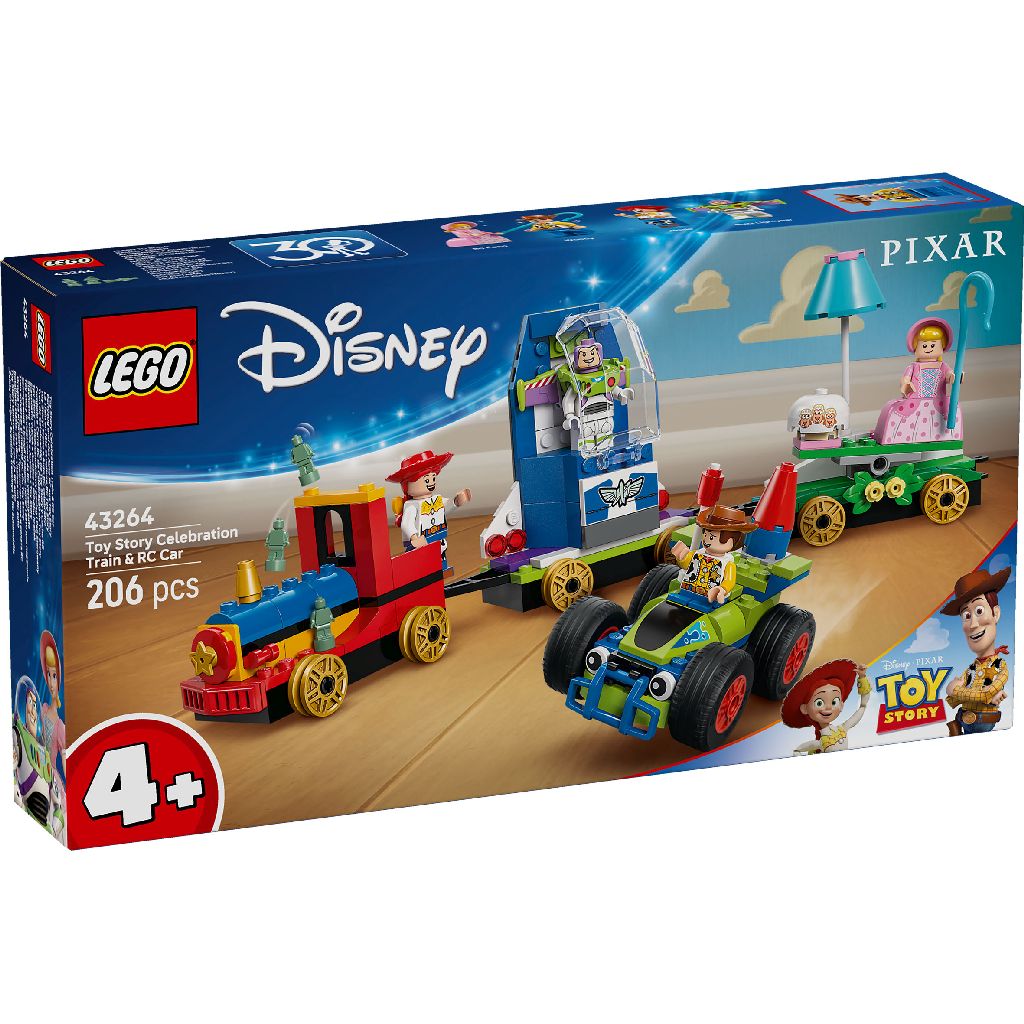 Lego 43264 Disney Toy Story Feesttrein+RC Auto
