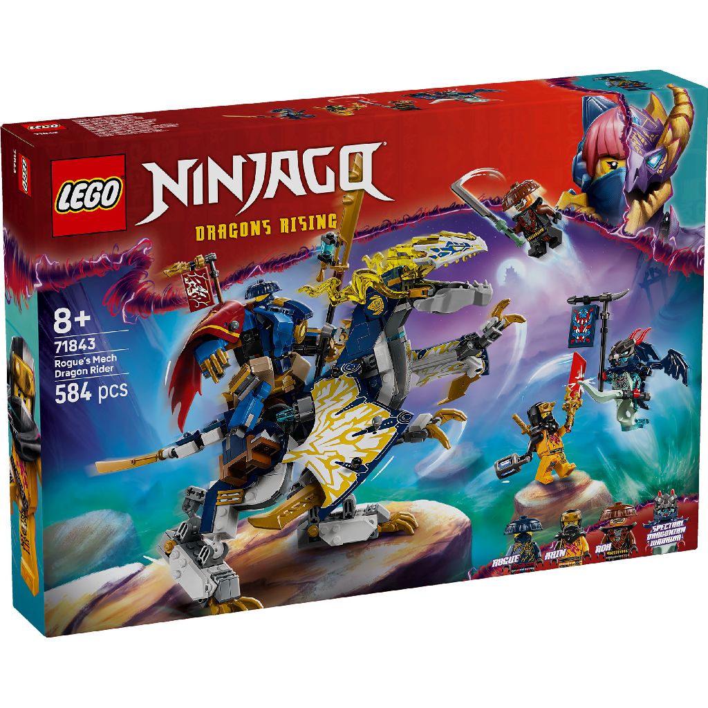 Lego 71843 Ninjago Rogue’s Mech Dragon Rider