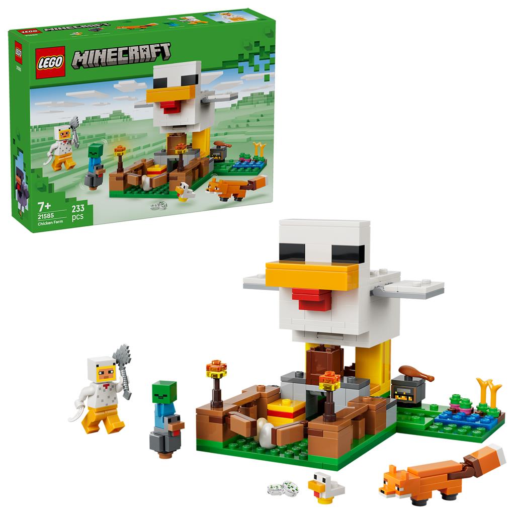 Lego 21585 Minecraft Kippenboerderij