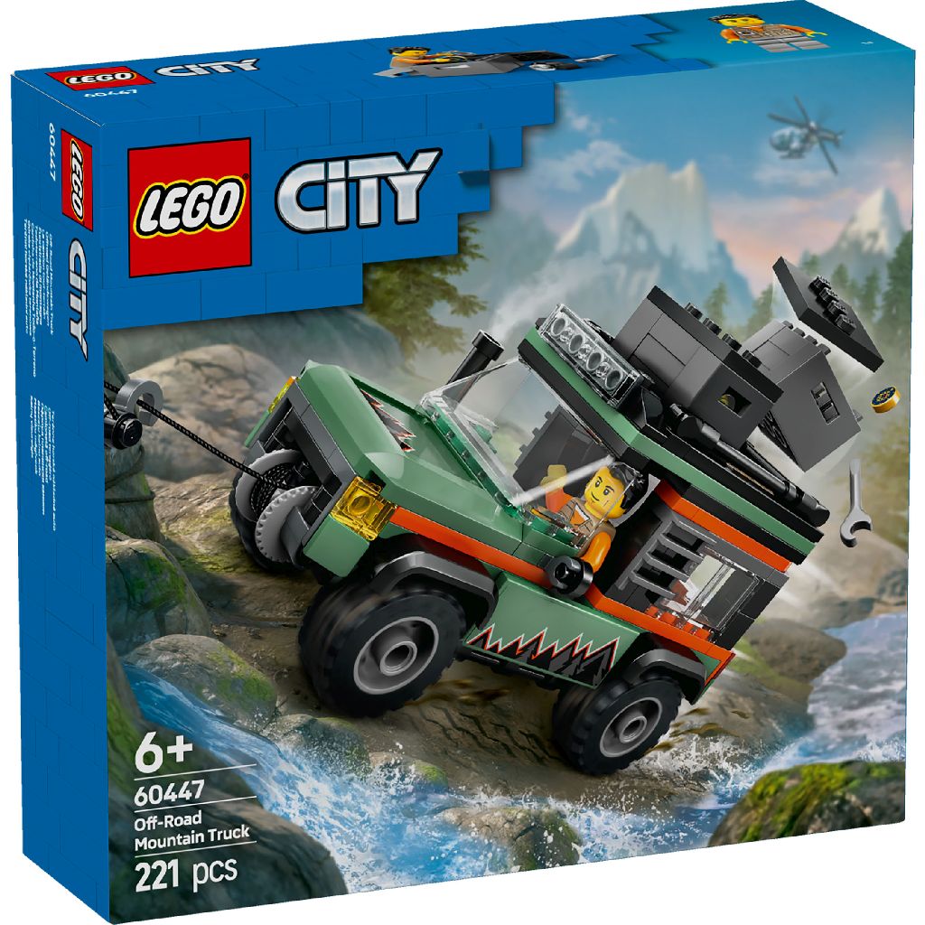 Lego 60447 City Great Vehicles 4x4 Wagen Bergen