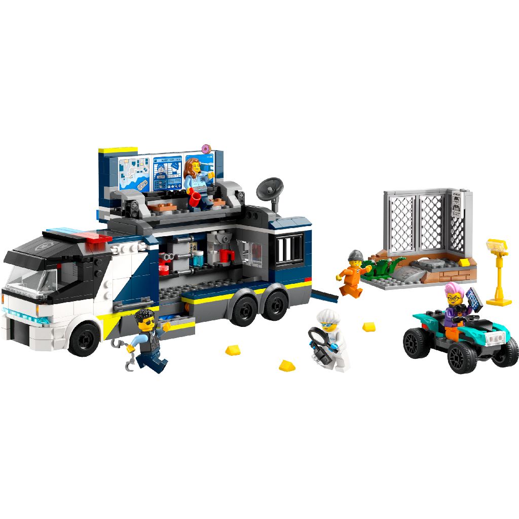 Lego 60418 City Police Politielaboratorium Truck