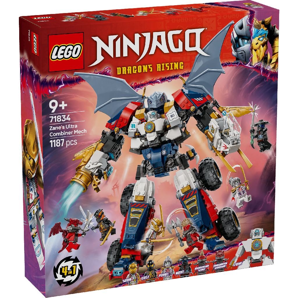 Lego 71834 Ninjago Zane's Ultra-Combomecha