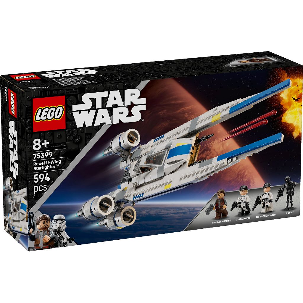 Lego 75399 Starwars Rebel U-Wing Starfighter