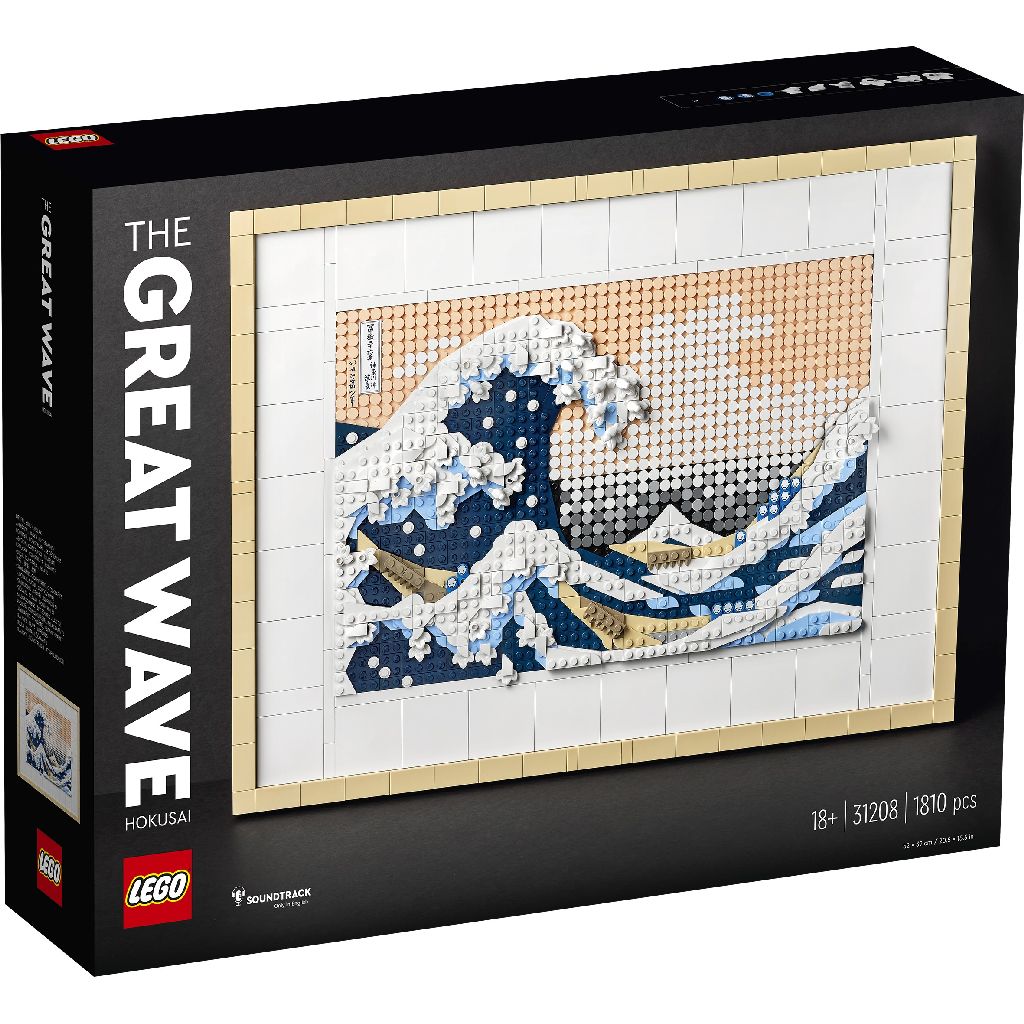 Lego 31208 Art Hokusai De Grote Golf